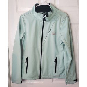 Pulse Brand Waterproof, Windproof Jacket, Size Medium, Mint color